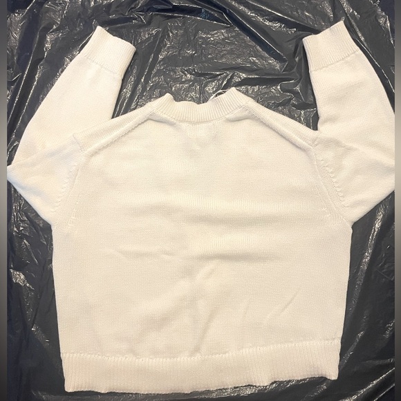 Banana Republic Cream Cardigan Sweater V-Neck Knit - Picture 9 of 11